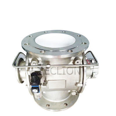 Ceramic Pneumatic Rotary Vane Feeder Actuator Airlock Motor