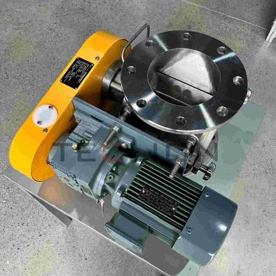 Stainless steel external bearing rotary airlock feed valve