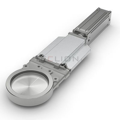 DN300 Stainless Steel Knife Pneumatic Gate Valve With Actuator OBM