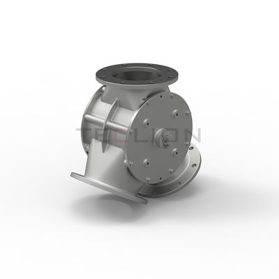 Return Pneumatic Conveying Valves Diverter Gate For Material Handling System