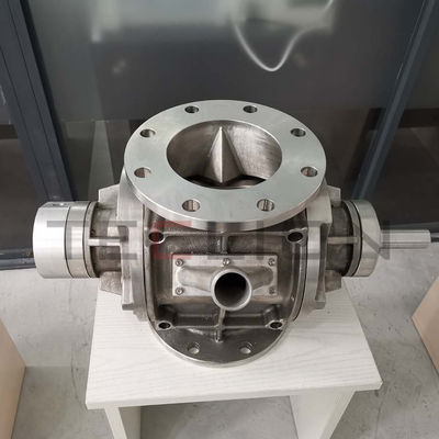 Small Airlock Rotary Valve for Powders and Granular Products in Industrial Settings