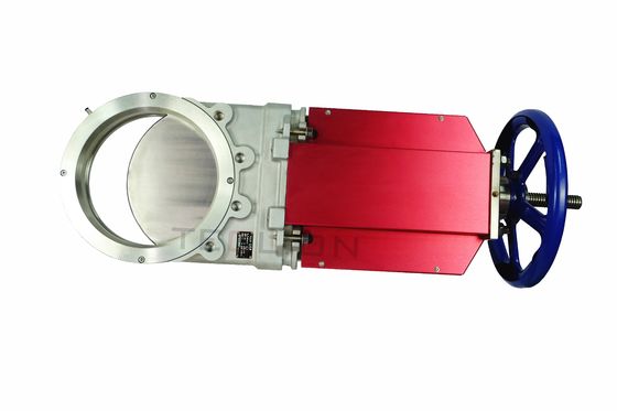 DN600 316SS Knife Pneumatic Gate Valve For Food Industry