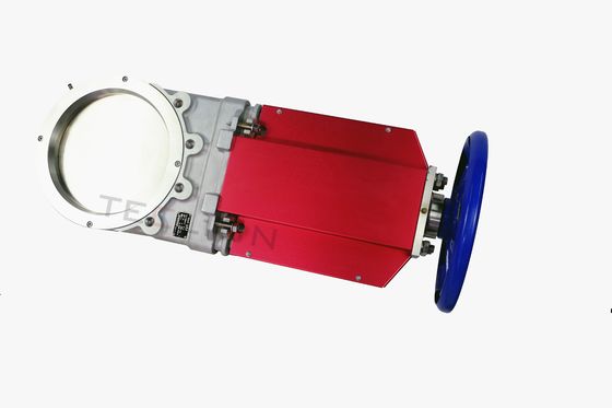 DN600 316SS Knife Pneumatic Gate Valve For Food Industry