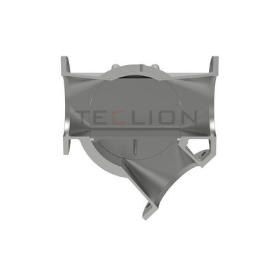 DN100-DN300 Air Duct Diverter Valve Plate For Pneumatic Conveying