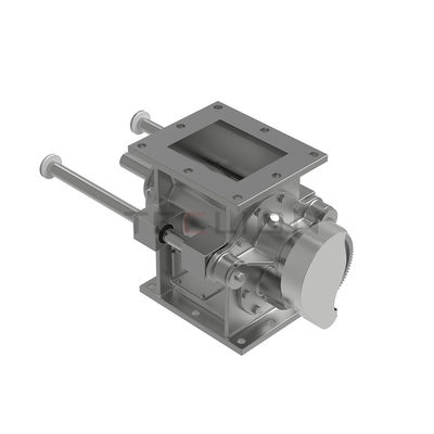 Pellet Airlock Rotating Star Valve Rotary Feeder Low Temperature