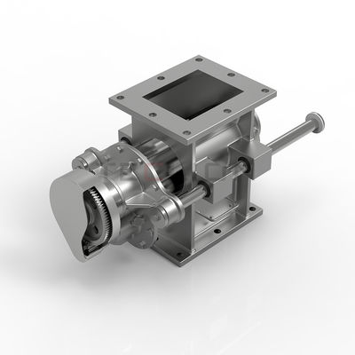Pellet Airlock Rotating Star Valve Rotary Feeder Low Temperature