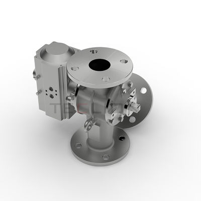 Customized Powders Flap Pneumatic Diverter Valve Shutoff Structure