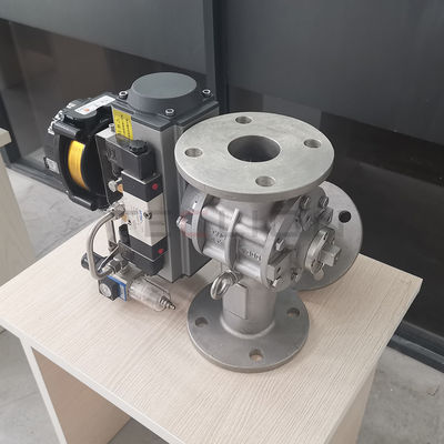 Customized Powders Flap Pneumatic Diverter Valve Shutoff Structure