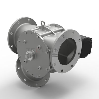 Customized Powders Flap Pneumatic Diverter Valve Shutoff Structure
