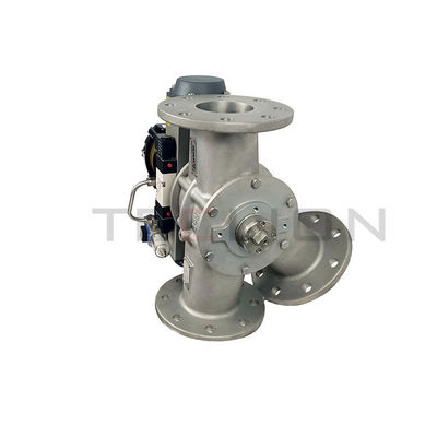 Customized Powders Flap Pneumatic Diverter Valve Shutoff Structure