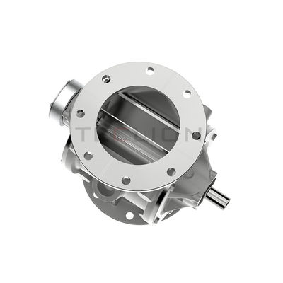Gravity Flow Mini Sanitary Rotary Valve Airlocks For Constant Discharge