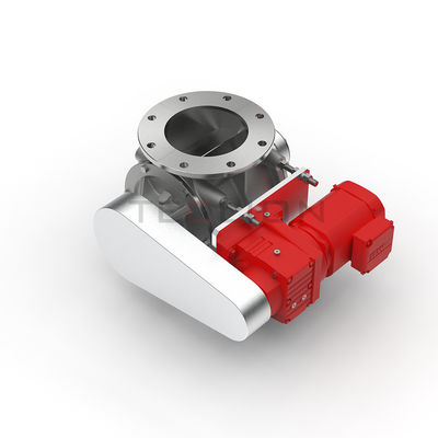 Industrial Powder Rotative Valve Feeder Airlock For Dust Collector OEM