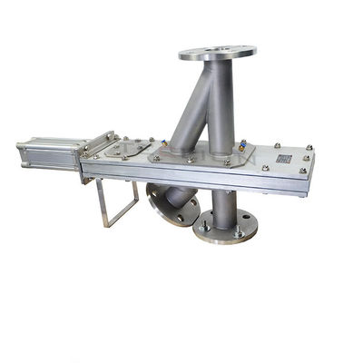 Customized 3 Way Pneumatic Diverter Gate valve For Gravity Flow