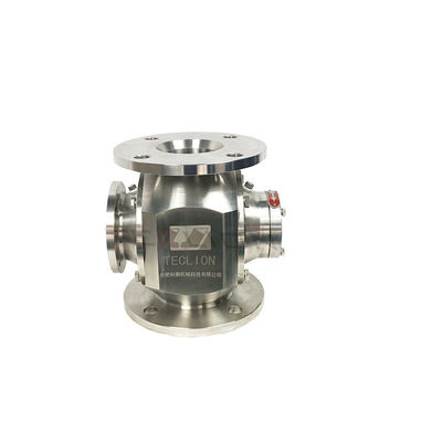 Control Structure Vane Rotary Feeder Valve Dust Collector Air Lock For Bulk Material