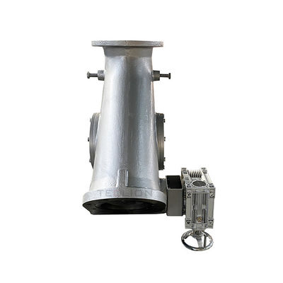 SS Pneumatic Diverter Valve gate For Powders And Granular Products Handling