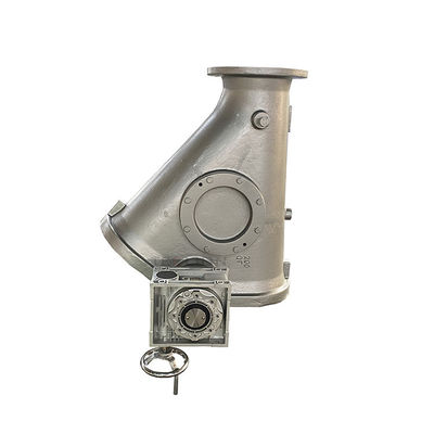 SS Pneumatic Diverter Valve gate For Powders And Granular Products Handling
