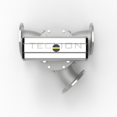 Solid Plunger Pneumatic Diverter Valves For Pneumatic Conveying Stainless Steel