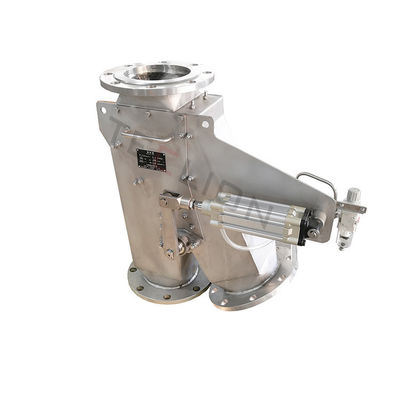 Powder Granular Feeding Gravity Diverter Valve Flap With Swing Plate