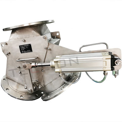 Powder Granular Feeding Gravity Diverter Valve Flap With Swing Plate