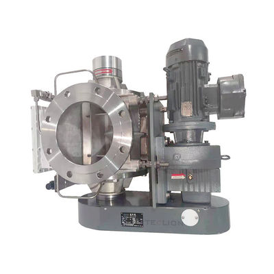 Customized Electric Butterfly Rotary Feeder Valve Airlock Actuator For Dust Collector