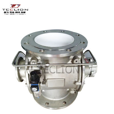 Econometric Heavy Flow Air Lock Rotary Valve For Dust Collector Tungsten Carbide Material