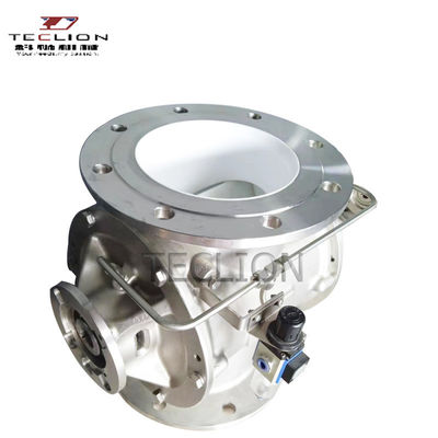 Econometric Heavy Flow Air Lock Rotary Valve For Dust Collector Tungsten Carbide Material