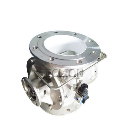 Ceramic Pneumatic Rotary Vane Feeder Actuator Airlock Motor