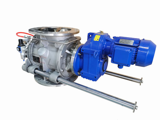 High Pressure Rotary Airlocks Valve Feeder Electric Drive DN100-DN350