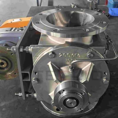 Stainless steel rotary valve used for pneumatic conveying of powder