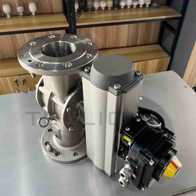 Powder Pneumatic Conveying Diverter Valves Casting Stainless Steel