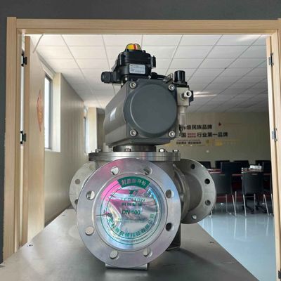Single channel ball 304ss diverter valve for conveying powder or particle