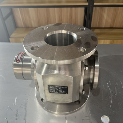 Conveyor Hygiene Sanitary Rotary Air Lock Feeder Powder Rotary Feeding Valve