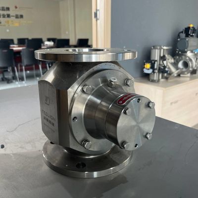 203mm Metering Rotary Feeder Valve For Conveying Powder