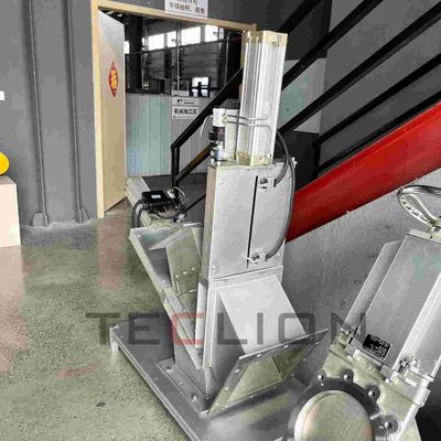 Stainless Steel Double Blade Diverter Valve for Material Conveying