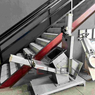 Stainless Steel Double Blade Diverter Valve for Material Conveying