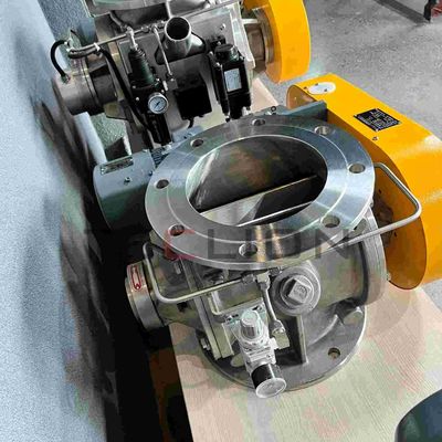PN10 ANSI 150lbs Stainless Steel Rotary Feeder Air Lock With Flange Drillings
