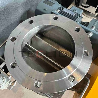PN10 ANSI 150lbs Stainless Steel Rotary Feeder Air Lock With Flange Drillings