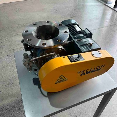 Stainless Steel Inlet Rotary Airlock Feeder Valve For Coal Carbon Silicon Powder