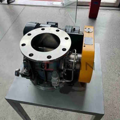 Stainless Steel Inlet Rotary Airlock Feeder Valve For Coal Carbon Silicon Powder