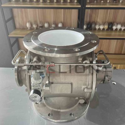 ANSI PN10 150lbs Stainless Steel Rotary Airlock Valve With Flange Drillings