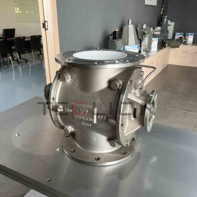 ANSI PN10 150lbs Stainless Steel Rotary Airlock Valve With Flange Drillings