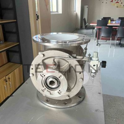 ANSI PN10 150lbs Stainless Steel Rotary Airlock Valve With Flange Drillings