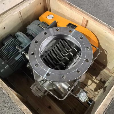PN10 Stainless Steel Carbon Steel Block Powder Lump Breaker Valve Industrial
