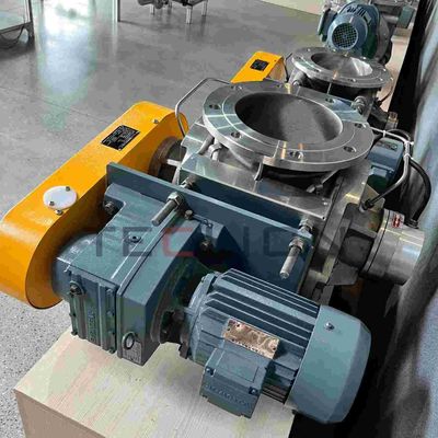 Stainless Steel Granular Rotary Feeder Motor Medium Discharge High Pressure