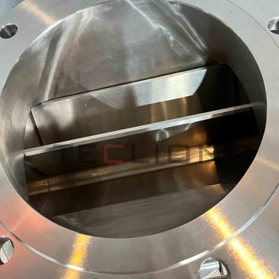 Removable rotor, mirror polished rotary valve with inner cavity