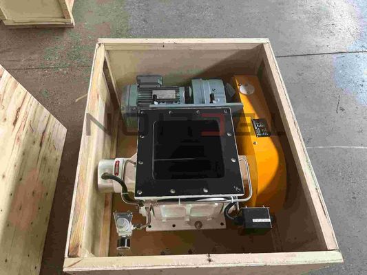 Cast iron square mouth dust removal rotary valve | DN250 pressure resistant 0.6MPa dust sealing solution