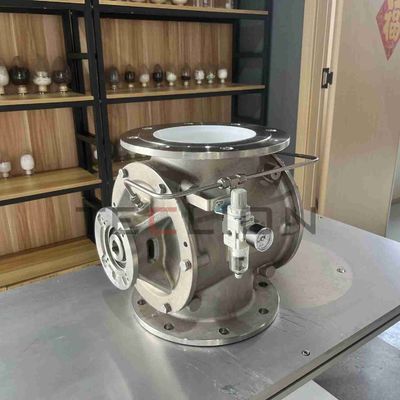 ANSI Flange 304 Stainless Steel Rotary Valve | Customized for High Pressure Pneumatic Conveying Systems