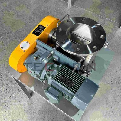 Stainless steel external bearing rotary airlock feed valve