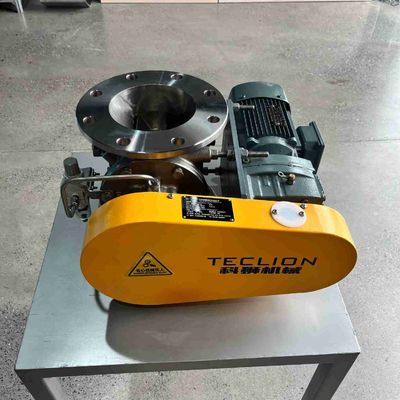 Stainless steel external bearing rotary airlock feed valve