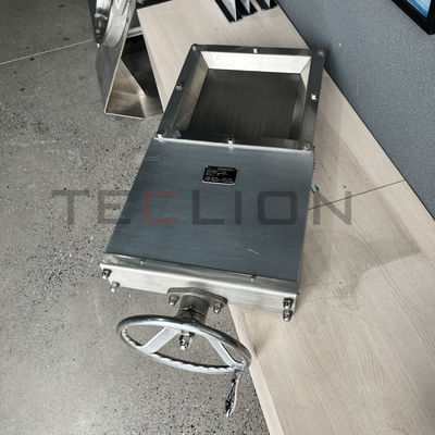 Fully Enclosed Aluminum Shielded Cast Steel Gate Valve For Particles